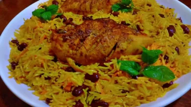 اﻷرز المكسيكي بالخضار الطيب