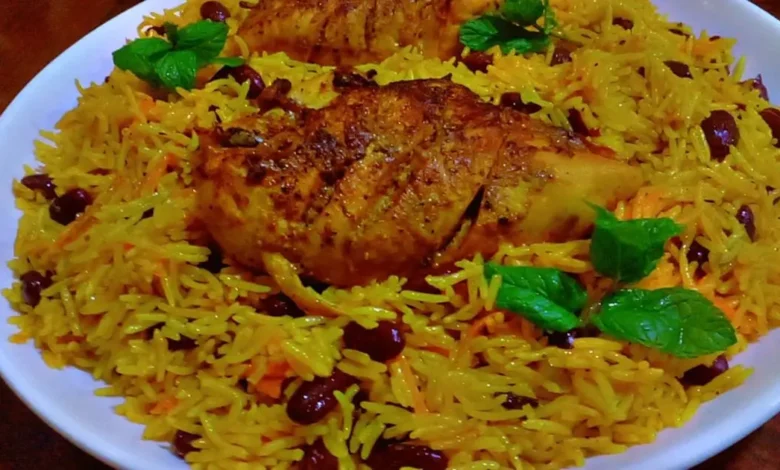 اﻷرز المكسيكي بالخضار الطيب