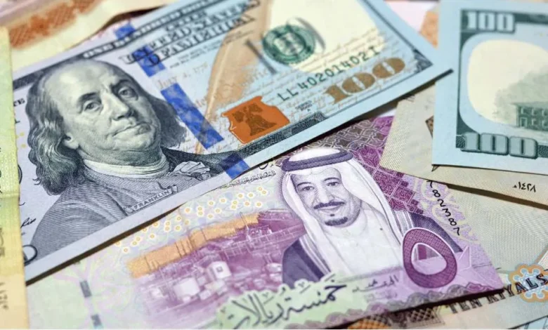 أسعار الدولار الأمريكي مقابل الريال السعودي
